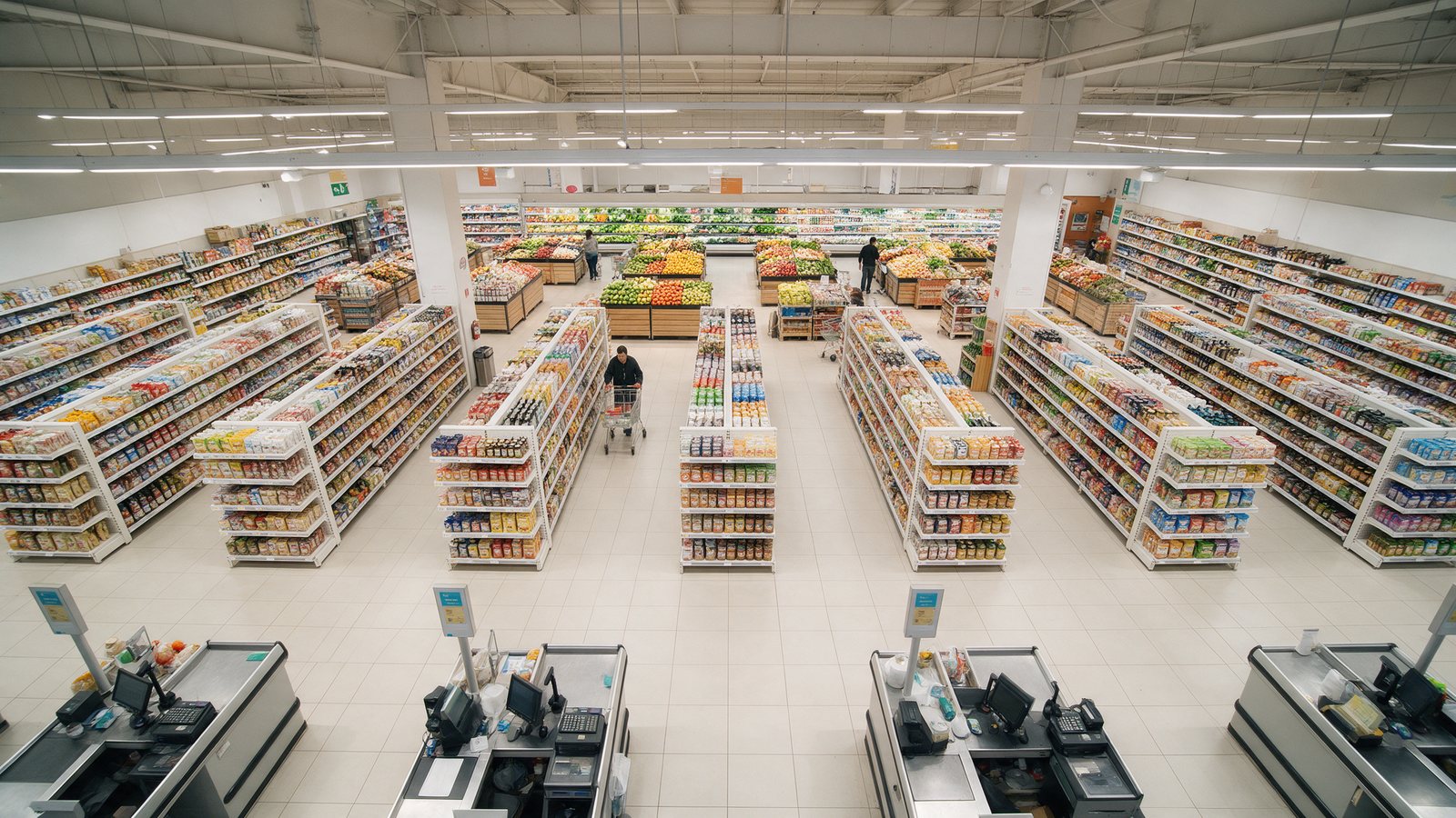 Layout de supermercado: 7 decisões que definem a circulação e as vendas